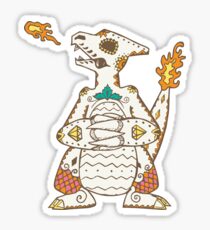 Charmeleon Pokemuerto Sticker