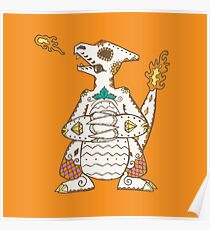 Charmeleon Pokemuerto Poster
