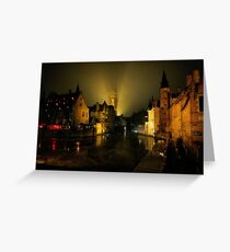 Brugge Greeting Card