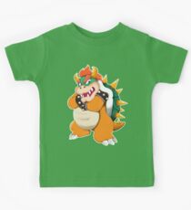 Camiseta para niños Bowser King Koopa