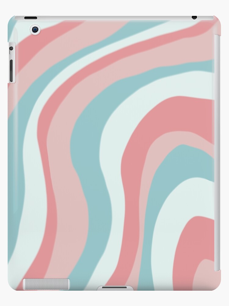 Aesthetic Wallpaper With Color Lines Ipad Case Skin By Pastel