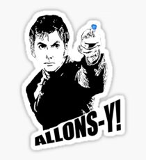 allons-y! Sticker