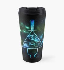 Glowing Bill Cipher Travel Mug