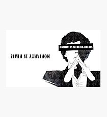 Sherlock: I believe in SH Photographic Print