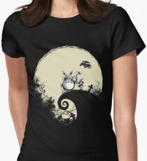 Neighbour Before Christmas - Totoro Women's Fitted T-Shirt