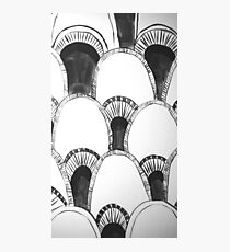Grey-Scale Photographic Print