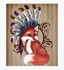 The Fox Chief Photographic Print
