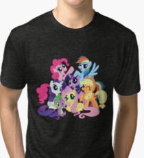 mane six Tri-blend T-Shirt