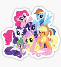 mane six Sticker