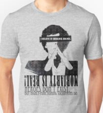 Sherlock: I believe in SH Unisex T-Shirt