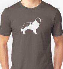 Newfoundland Landseer Silhouette(s) Unisex T-Shirt
