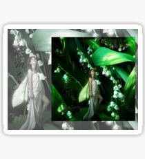 Lady Firefly Sticker