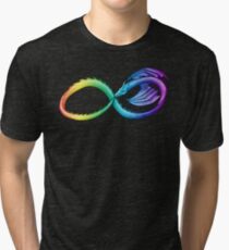 Spectrum Infinity Dragon Tri-blend T-Shirt
