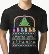 Happy Hearth's Warming Sweater Tri-blend T-Shirt