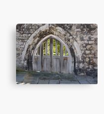 green in between Canvas Print