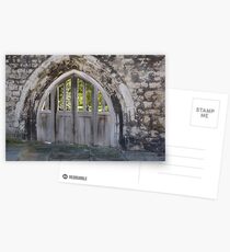 green in between Postcards