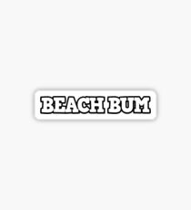 Beach Bum 2 Sticker