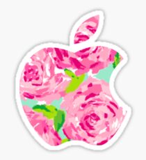 Roses Lilly Apple Logo Sticker