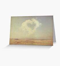 love is in the air... Greeting Card