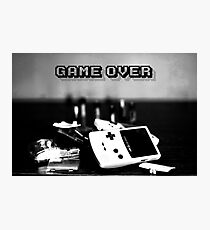 Game Over Photographic Print
