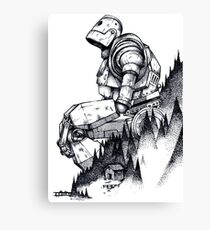 Iron Giant Canvas Print