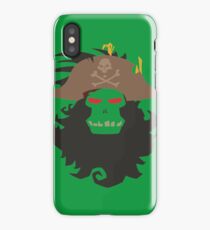 The Ghost Pirate LeChuck Minimalistic Design iPhone Case