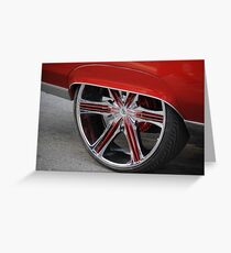 Automotive Bling Greeting Card
