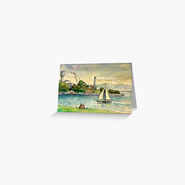 Cockatoo Island, Sydney Harbour Greeting Card