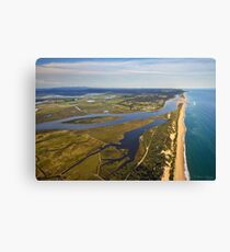 Marlo .Vic. East Gippsland with Ocean View Canvas Print