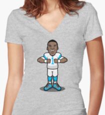The Super One Women's Fitted V-Neck T-Shirt