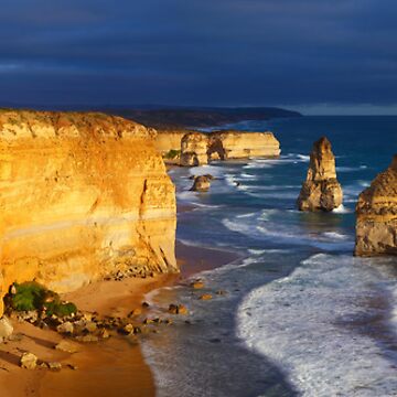 Artwork thumbnail, Dramatic Light over the Twelve Apostles, Victoria, Australia by Chockstone