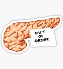 Out of Order Pancreas Sticker