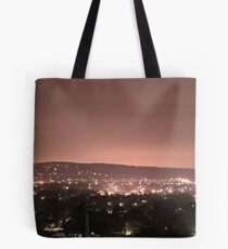 Mount Martha after dark (red filter) Tote Bag