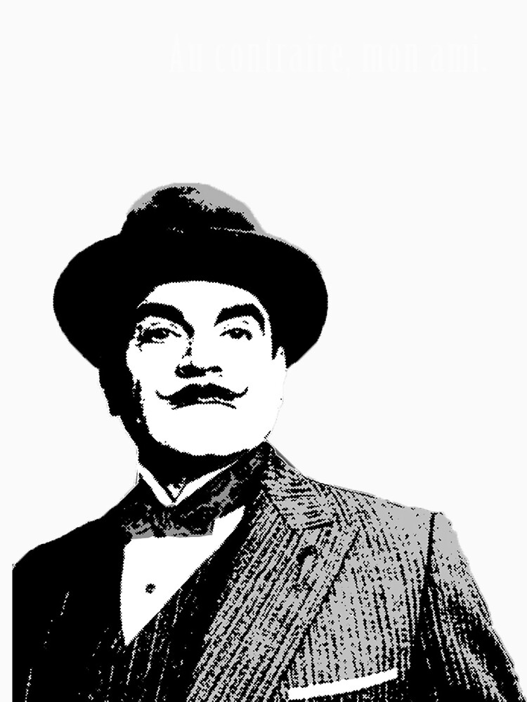 "Hercule Poirot" Tshirt by abbess Redbubble