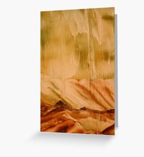 Rain - Encaustic Painting Greeting Card