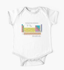 Periodic Table of the Elements One Piece - Short Sleeve