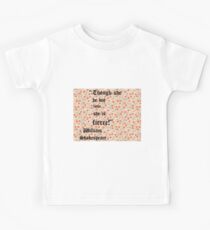 Little but Fierce - William Shakespeare Kids Tee