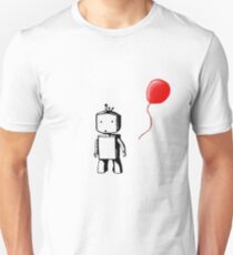 Robot Balloon Slim Fit T-Shirt