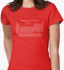 Das Periodensystem der Elemente Tailliertes T-Shirt