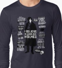 Detective Quotes Long Sleeve T-Shirt