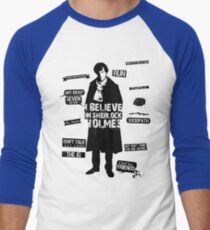 Detective Quotes Men's Baseball ¾ T-Shirt