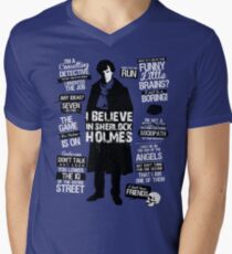 Detective Quotes Men's V-Neck T-Shirt