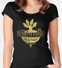 Schrute Farms (Special Mose edition!) Women's Fitted Scoop T-Shirt