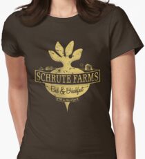 Schrute Farms (Special Mose edition!) Women's Fitted T-Shirt