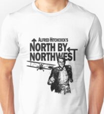 Alfred Hitchcock's North by Northwest by Burro! Slim Fit T-Shirt