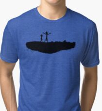 RICK AND MORTY - WHOLE DIFFERENT DIMENSION, M-MORTY Tri-blend T-Shirt