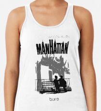 Camiseta de tirantes para mujer Manhattan de Woody Allen - ilustración