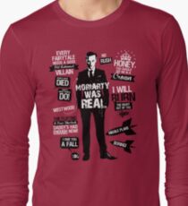 Good Old Fashioned Villain Quotes Long Sleeve T-Shirt