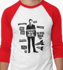 Good Old Fashioned Villain Quotes Men's Baseball ¾ T-Shirt