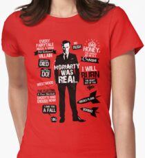 Good Old Fashioned Villain Quotes Women's Fitted T-Shirt